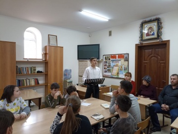 В воскресной школе началась серия мероприятий, приуроченных ко Дню православной книги
